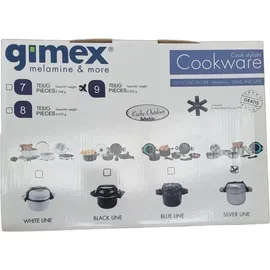gimex Silver Topf-Set 6-tlg.
