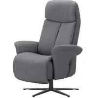HIMOLLA Relaxsessel 7556 grau 81 x 119 x 90 cm