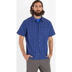 Marmot Eldridge Classic Short Sleeve twilight oliver plaid (23322) M