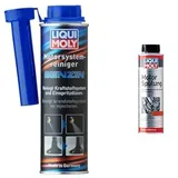 LIQUI MOLY Motorsystemreiniger Benzin | 300 ml | Benzinadditiv | Art.-Nr.: 5129 & Motorspülung | 300 ml | Öladditiv | Art.-Nr.: 7681