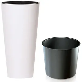 Prosperplast Tubus Slim 40 x 40 x 76,2 cm Weiß