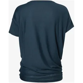 super.natural Damen Yoga Loose T-Shirt (Größe L, blau)