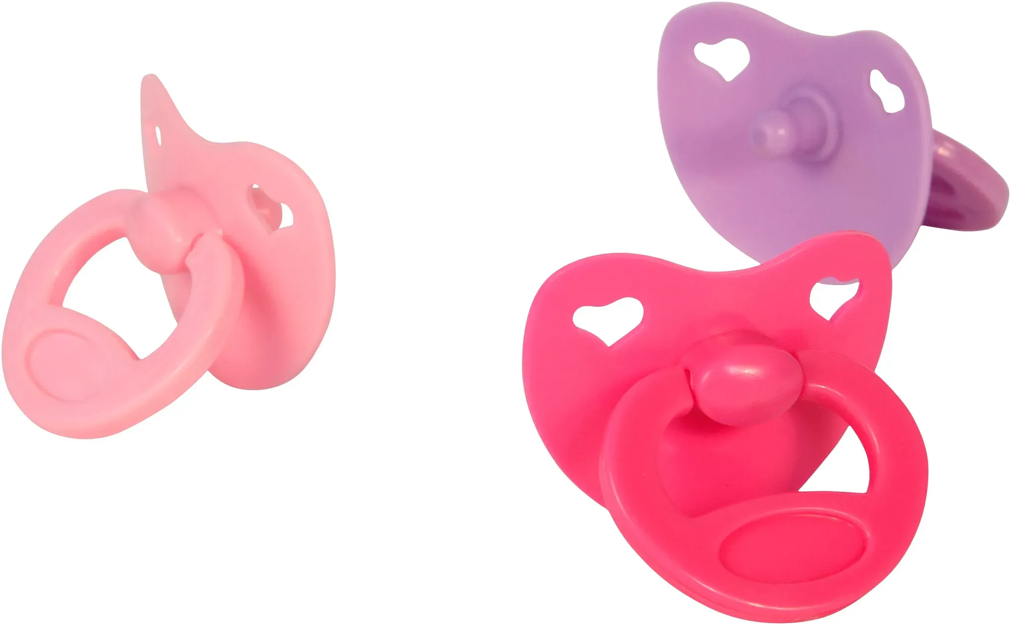 Puppen Schnuller BAYER, bunt, Puppenausstattungen, KinderB:5cm H:5cm L:1,5cm, B:5cm H:5cm L:1,5cm