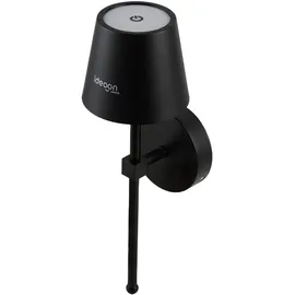 ideoon lights Elegante LED Wandleuchte (120 lm) 2er-Set Schwarz