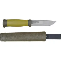 Mora 2000 Grün| Edelstahl Outdoor-Messer | Morakniv