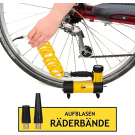 Dunlop Mini-Kompressor 12 Volt Gelb
