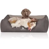 Knuffelwuff Hundebett Outlander XL 105 x 75 cm grau