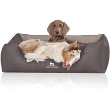 Knuffelwuff Hundebett Outlander XL 105 x 75 cm grau