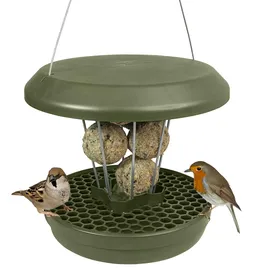 SWISSINNO Vogelfutterhaus Lucerne dunkelgrün