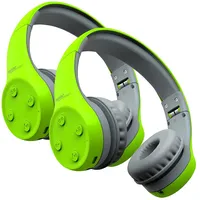 Auviso 2er-Set Over-Ear-Stereo-Headset für Kinder, Lautstärke-Begrenzung, BT5