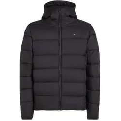 Tommy Hilfiger für Herren. MW0MW41983 Thermo-Steppjacke aus schwarzem Ripstop-Gewebe (S), Lässig, Nylon, Marine