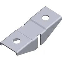 diy element-system gmbh Aufsteckhalter 11612 zweiseitig,B 45mm Edelstahl