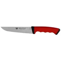 WolfCut SoftGrip Serie - Fleischermesser 19 cm Klinge,