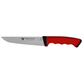 WolfCut SoftGrip Serie - Fleischermesser 19 cm Klinge,