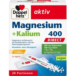 Doppelherz Magnesium + Kalium Direct 20 ST
