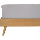 SCHIESSER Spannbettlaken Jersey 100 x 200 cm grau