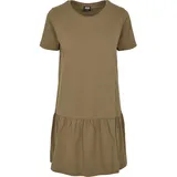 URBAN CLASSICS Valance Tee Dress Shirtkleid Khaki S