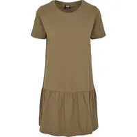 URBAN CLASSICS Valance Tee Dress Shirtkleid Khaki S