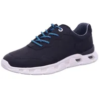 WALDLÄUFER 736004 200 001 Herren Sportschuh Schuh Olaf Schwarz, Schwarz, Gr. 10 - Schwarz - 44,5