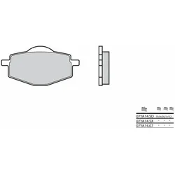Brembo S.p.A. Bremsbeläge Off-Road Sintermetall - 07YA14SX