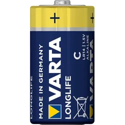 Varta Longlife Extra Alkaline 4114-LR14-C-Baby-4914  2er Blister