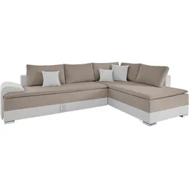 INOSIGN Ecksofa Night & Day L-Form mit Dauer-Schlaffunktion mit Armlehne«, mit Boxspring-Bettfunktion 180x200 cm und Bettkasten, Dauerschläfer!