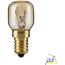 Paulmann Birnenlampe Backofen, 230V, E14, 300°, klar, 25W PAUL-82011