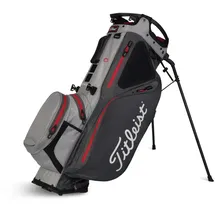 Titleist Hybrid 14 StaDry Standbag in Grau-Rot