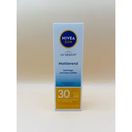 NIVEA Sun Uv Gesicht Mattierender Sonnenschutz LSF 30 50 ml