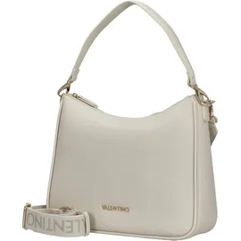 Valentino Never Hobo Bag Synthetik Beige/Weiß
