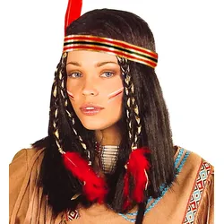 Indianerin Squaw Perücke - OS
