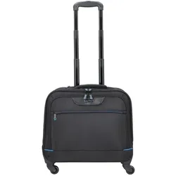 Lightpak Star 4-Rollen Businesstrolley 42 cm Laptopfach schwarz