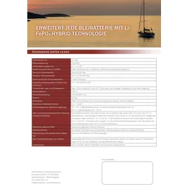 Bos LE300 Lithium Erweiterungsbatterie, 6er Block