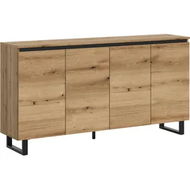 Home Affaire TOMA 160 x 84 x 36 cm braun