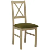 MIRJAN24 Stuhl Nilo X (1 Stück), aus Buchenholz, 43x49x94 cm grün
