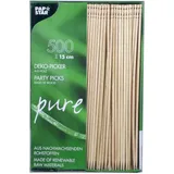 Papstar Einweg-Fingerfood-Spieße, Holz, 500 St.