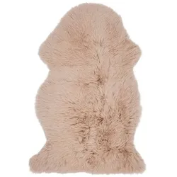 WARM & COMFY Schaffell 100 cm, dove Wolle Braun Hellbraun cm