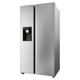 Haier HSW79F18CIMM SBS Serie 7 Side-by-Side (601 l, 1775 mm hoch, Edelstahl)