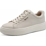 TAMARIS Sneaker Low Damen Wechselfußbett Beige 40