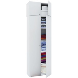 VCM Morgenthaler Aktenschrank »Vandol« 5 OH mit Aufsatz weiß, 70x218x39 cm