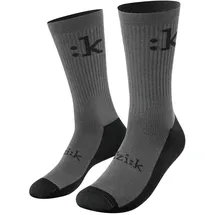 FIZIK Off-Road Funktionssocken Grau/Schwarz 39-42