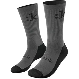 FIZIK Off-Road Funktionssocken Grau/Schwarz 39-42