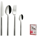 Comas Besteck-Set Oslo Eco 24-tlg., Tafelbesteck, Edelstahl, Silberfarben, 0298