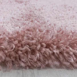 Ayyildiz Fluffy 3500 Hochflorteppich 80 x 150 cm rosa