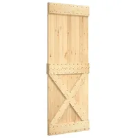 VidaXL Tür NARVIK 85x210 cm Massivholz Kiefer