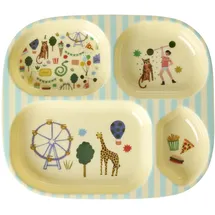 Rice Kinderteller 24 x 21 cm mint 4er Set