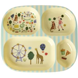 Rice Kinderteller 24 x 21 cm mint 4er Set