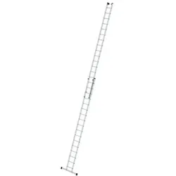 Schiebeleiter 2x17 Sprossen, L eingefahren 4900mm, L ausgefahren 8090mm