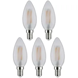 Paulmann Filament 230V LED Kerze E14  5x470lm 5x4,8W 2700K  Matt 29095