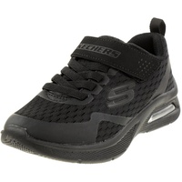 SKECHERS Microspec Max Torvix Sneaker, Black Textile Trim, 31 EU